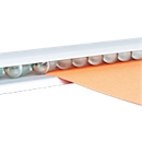 Memo clip strip Ball Fix, 500 mm, anodised aluminium