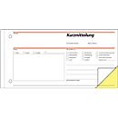 Messages courts SD008 sigel®, 1/3 A3 paysage, 2 x 40 feuilles