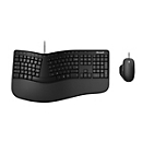 Microsoft Ergonomic Desktop - Tastatur-und-Maus-Set - USB - Deutsch - Schwarz