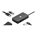 Microsoft USB-C Travel Hub - station d'accueil - USB-C - VGA, HDMI - GigE