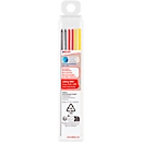 Mine de rechange Edding 8881, pour marqueur de construction à trou profond 8880, couleurs assorties, largeur de trait 1-3 mm, malléable, 6 pièces