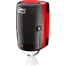 Mini distributeur pour déroulement intérieur, noir/rouge