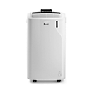 Mobiles Klimagerät De'Longhi Comfort PAC EM 82, bis 2,4 kW Kühlleistung, max. 400 m³/h, 3 Ventilationsstufen, weiss