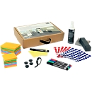 Moderationskoffer Sigel Business für Whiteboards, Kartonbox, T 235 x B 385 x H 80 mm, mit Tragegriff