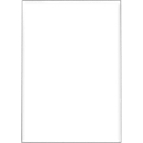 moedel Türschild Madrid Silver Line, DIN A4, Aluminiumrahmen, Acrylglasscheibe, Schiebeführung, Schraub-/Klebemontage, alusilber, B 210 x H 297 mm