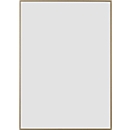 moedel Wandschild Madrid, DIN A4, Hochformat, Bronze eloxiert, Klebe- oder Schraubmontage, B 212,5 x H 299,5 mm, mit Einleger, bronze