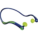 MOLDEX Bügelgehörschutz WaveBand® 2K 680001, EN 352-2, SNR 27 dB, austauschbare Stöpsel, federleicht, blau/grün