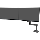 Monitorarm Ergotron LX Dual Direct 45-489-224, für 2 Monitore bis 25", bis 10 kg, schwenk-, neig- & höhenverstellbar, VESA, schwarz