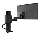 Monitorarm Ergotron TRACE, für 1 Display bis 38″ & bis 9,8 kg, höhen-/tiefenverstellbar, schwenk-/dreh-/neigbar, mit Tischklemme, schwarz