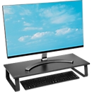 Monitorstandaard Kensington - extra groot - B 600 x D 260 x H 120 mm - metaal - zwart