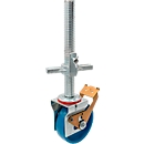 MONTO®+STABILO® Professional castor set, 4 parts, for working scaffold, height adjustable, Ø 150 mm