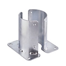 Mottez Befestigungsplatte M052V, für Basismodell Fahrradständer M051V/Verlängerung M051VSUI, B 70 x T 170 x H 150 mm, Metall
