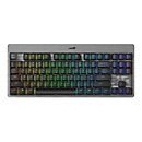 Mountain Everest Core - Tastatur - mit Mediendock - Hintergrundbeleuchtung - USB-C - QWERTZ