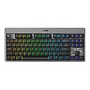 Mountain Everest Core - Tastatur - mit Mediendock - Hintergrundbeleuchtung - USB-C - QWERTZ