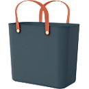 Multibag ALBULA "Style", 25 Liter, bis 40 kg, ergonomische Griffe, Recyclingkunststoff, L 400 x B 235 x H 340 mm, navyblau