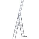 Multifunctionele ladder 3-delig, 3x14 sporten
