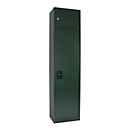 Munitionsschrank Waffenschrank Rottner Gun 5 Cargo, Zylinderschloss, B 370 x T 265 x H 1500 mm, Stahl, grün