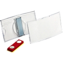 Naambadges KONVEX, magneet, 25 stuks