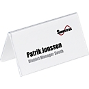 Naambadges voor tafels, 55 x 100 mm, 25 stuks