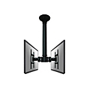 Neomounts FPMA-C200D - Halterung - Voll beweglich - für 2 LCD-Displays - Schwarz - Bildschirmgröße: 25.4-102 cm (10"-40")