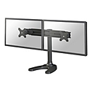 Neomounts FPMA-D700DD - Aufstellung - Voll beweglich - für 2 LCD-Displays - Schwarz - Bildschirmgröße: 48.3-76 cm (19"-30")