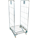 Nestbare rolcontainer, 2-zijdig, draagvermogen 500 kg