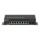 NETGEAR AV Line M4250-8G2XF-PoE+ - Switch - L3 - managed - 8 x 10/100/1000 (8 PoE+) + 2 x 10 Gigabit SFP+ - Seite-zu-Seite-Luftstrom