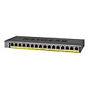 NETGEAR GS116LP - Switch - 16 Anschlüsse - an Rack montierbar
