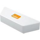 nobo Whiteboard Eraser, Magnetic, White