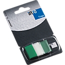Notes auto-adhésives Flags INFO, 25 mm x 43 mm, 50 feuilles, vert transparent