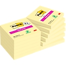 Notes auto-adhésives Super Sticky Notes Post-it®, 12 blocs, 76 x 76 mm