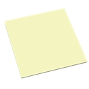 Notes autocollantes, extra-large, L 300 x l 300 mm, jaune, 50 feuilles, détachable sans résidus