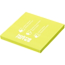 Notes statiques Kolma, 76 x 76 mm, 100 feuilles, jaune