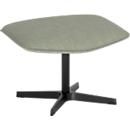 Nowy Styl Beinauflage Otuli, für Drehsessel Otuli, bis 110 kg, Polyesterbezug/Aluminium, sagegrün/schwarz