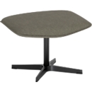 Nowy Styl Beinauflage Otuli, für Drehsessel Otuli, bis 110 kg, Polyesterbezug/Aluminium, taubengrau/schwarz
