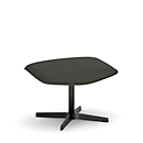 NowyStyl Repose-jambes Otuli, pour fauteuil pivotant Otuli, jusqu'à 110 kg, housse polyester/aluminium, gris foncé/noir