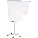 Offre avantageuse. : flipchart mobile MAUL avec 4 marqueurs et 1 bloc de feuilles gratuits