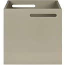Opbergbox Berlin - van stevige spaanplaat - 340 mm - grijs