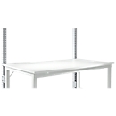 Opbouwframe, laag, Basistafel SPECIAAL werktafel-/werkbank UNIVERSAL/PROFI, aluminium zilver