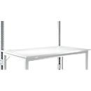 Opbouwframe, laag, Basistafel STANDAARD werktafel/werkbank UNIVERSAL/PROFI, aluminium zilver