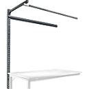 Opbouwframe met giek, Aanbouwtafel SPECIAAL werktafel-/werkbank UNIVERSAL/PROFI, 1500 mm, antraciet