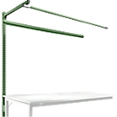 Opbouwframe met giek, Aanbouwtafel SPECIAAL werktafel-/werkbank UNIVERSAL/PROFI, 1750 mm, resedagroen