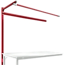 Opbouwframe met giek, Aanbouwtafel SPECIAAL werktafel-/werkbank UNIVERSAL/PROFI, 1750 mm, robijnrood