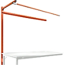 Opbouwframe met giek, Aanbouwtafel SPECIAAL werktafel-/werkbank UNIVERSAL/PROFI, 1750 mm, roodoranje