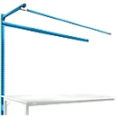 Opbouwframe met giek, Aanbouwtafel SPECIAAL werktafel-/werkbank UNIVERSAL/PROFI, 2000 mm, lichtblauw