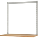 Opbouwframe & opbouwzuilen set, voor lage opbouwcomponenten, gepoedercoat, H 1600 mm