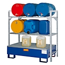 Opvangbak voor CEMO-vatenrek type 360 of 540, verzinkt staal, 20 l, B 1300 x D 630 x H 50 mm