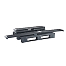 Opzetframe voor pallets, 6 scharnieren, 4 st., 800 x 1200 x 200 mm