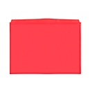 Orgatex Sichttaschen, A5 quer, rot, 50 St.