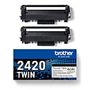 Original Brother Toner TN-2420, Doppelpack, schwarz